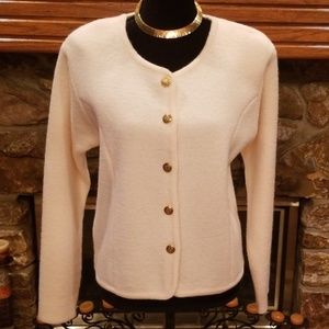 Herman Geist Wool Jacket Sweater Size M